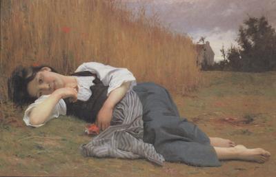 Adolphe William Bouguereau Rest in Harvest (mk26) oil painting image